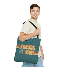 Load image into Gallery viewer, Foster Mom Retro Tote Bag
