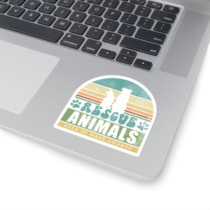 Rescue Animals Sunset Decal