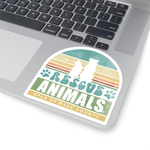 Rescue Animals Sunset Decal