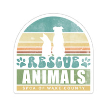 Load image into Gallery viewer, Rescue Animals Sunset Decal
