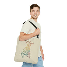 Load image into Gallery viewer, Rescue Dog Hand Lettered Tote
